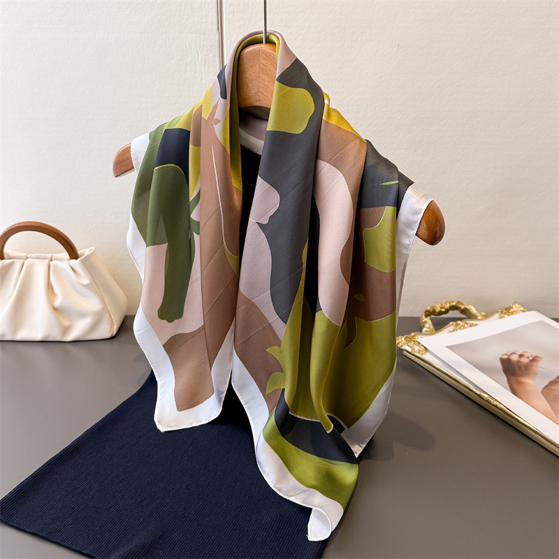2026 New Women Square Scarf Im - Face Scarf Mask 评论和价格