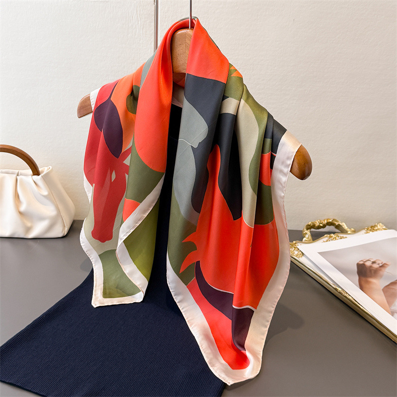 2026 New Women Square Scarf Im - Face Scarf Mask 评论和价格