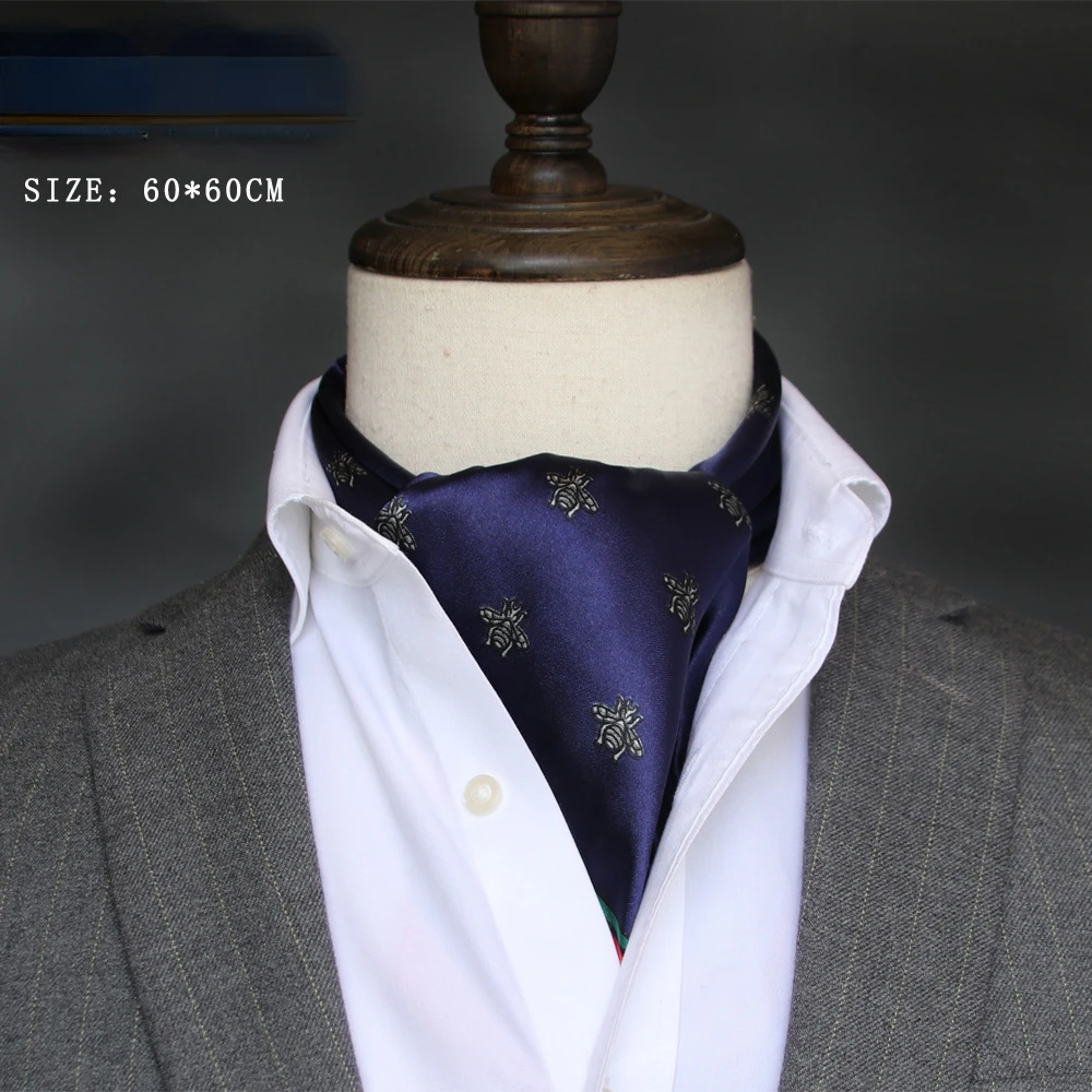 British Men's Silk Scarf Small - Face Scarf Mask 评论和价格