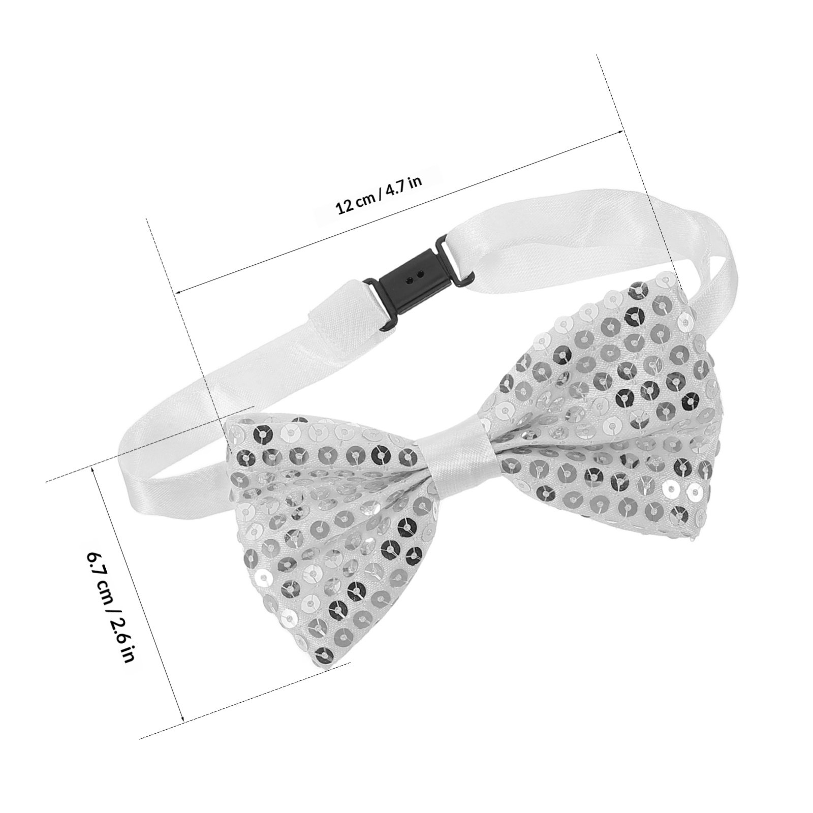 5Pcs Children Sequin Bow Ties  - Bow Tie Pre Tied 评论和价格